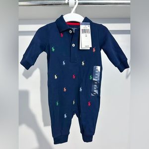 Ralph Lauren one piece baby outfit